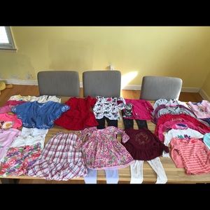 Lot of Toddler Girls 4T Clothes